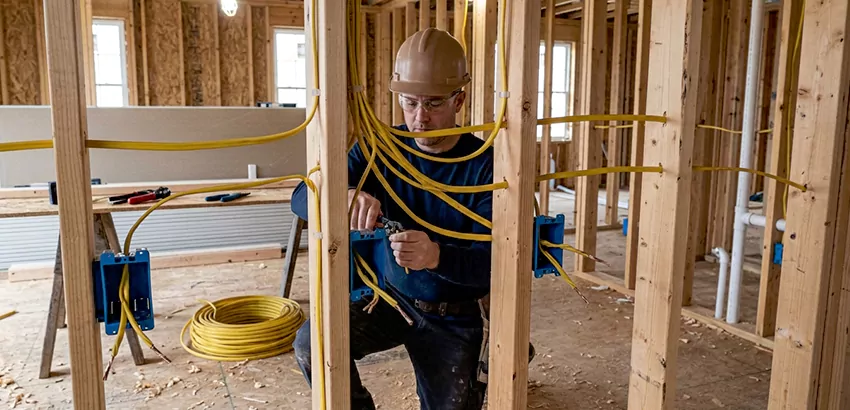 New Construction Wiring In Farmington