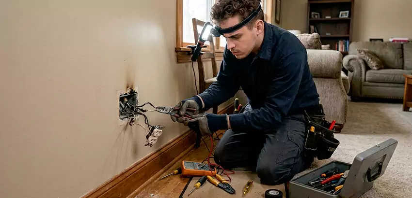 Short Circuit and Dead Outlet Repair in Farmington