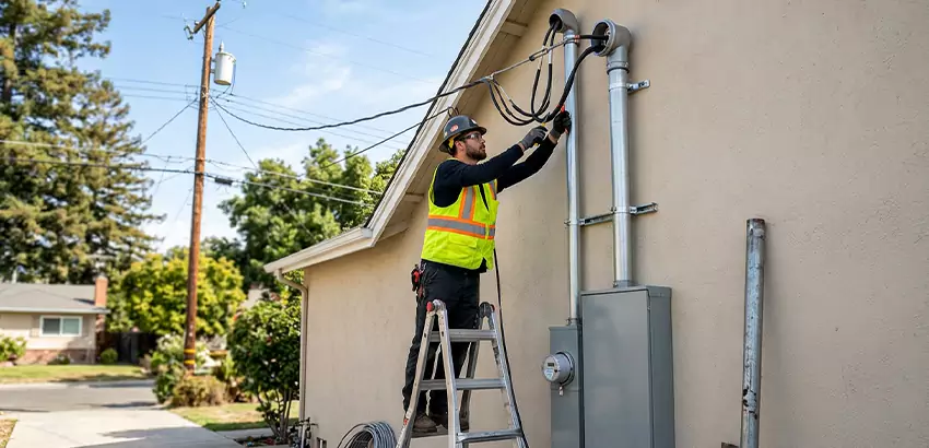 Electrical Service Entrance and Mast Upgrade in Farmington
