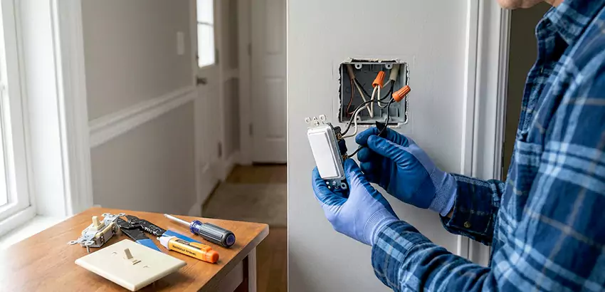 Motion Sensor Light Switch Replacement in Farmington