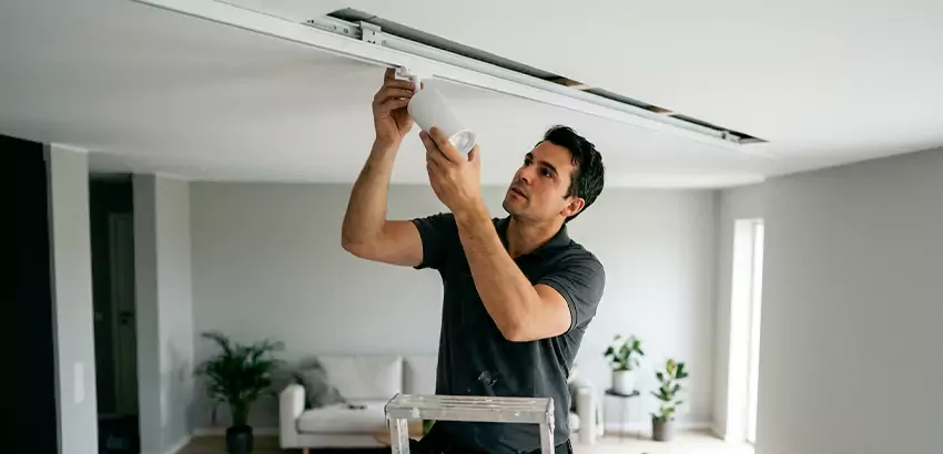 Recessed Track Lighting Installation in Farmington