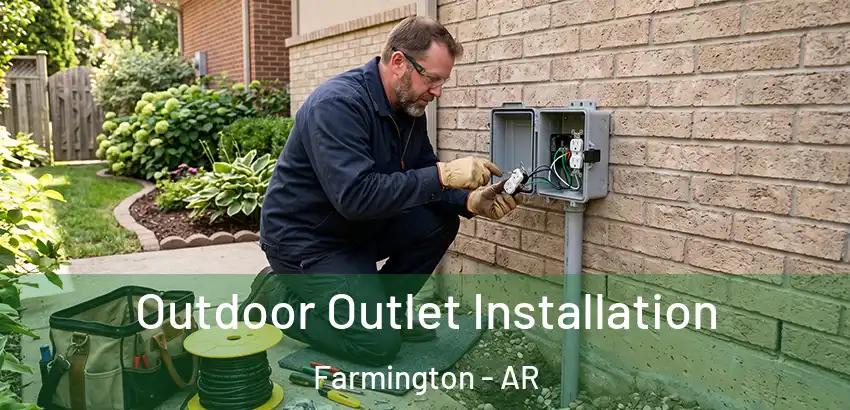  Outdoor Outlet Installation Farmington - AR